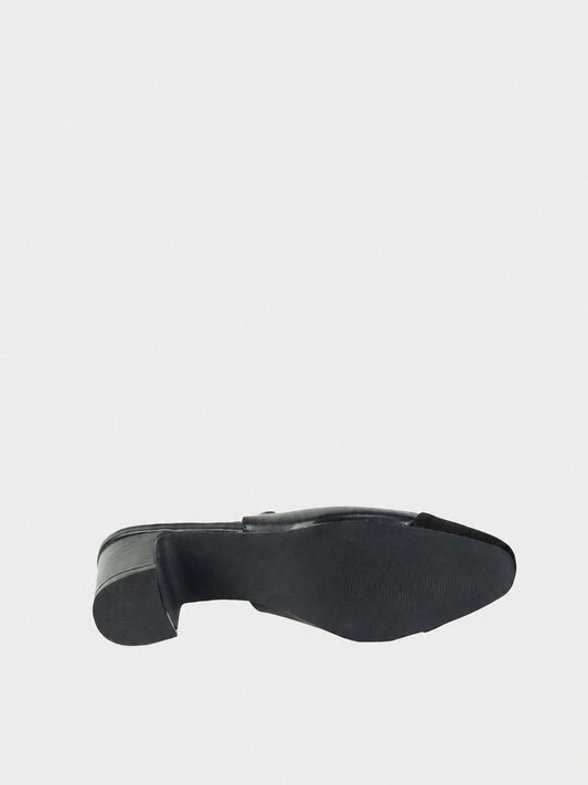 Scarpe tacco con punta nera - TA2403