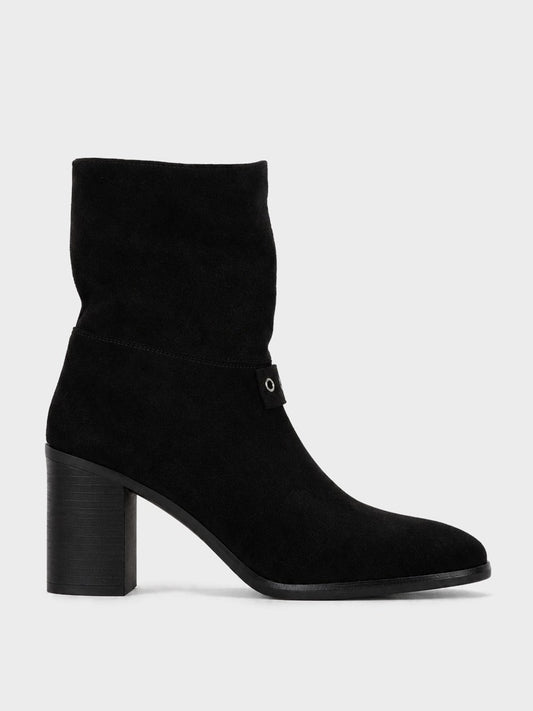 Stivaletto Cinturino con Fibbia - BL88220-3 - nero