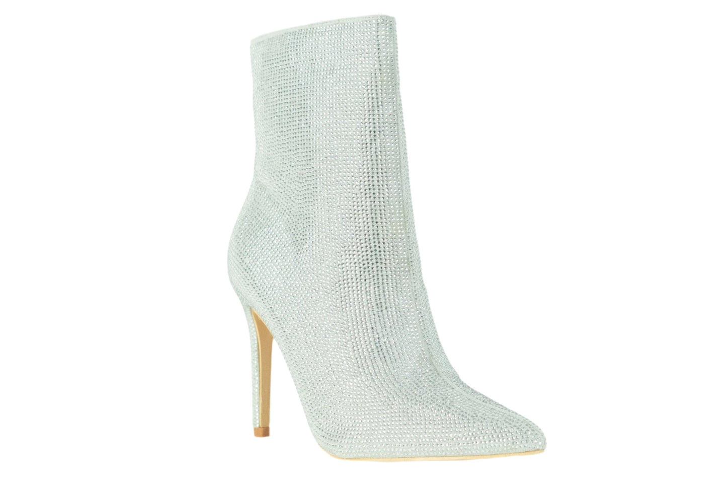 Silver Glitter Boot - GA2407