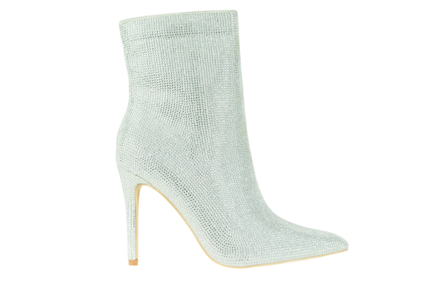 Silver Glitter Boot - GA2407