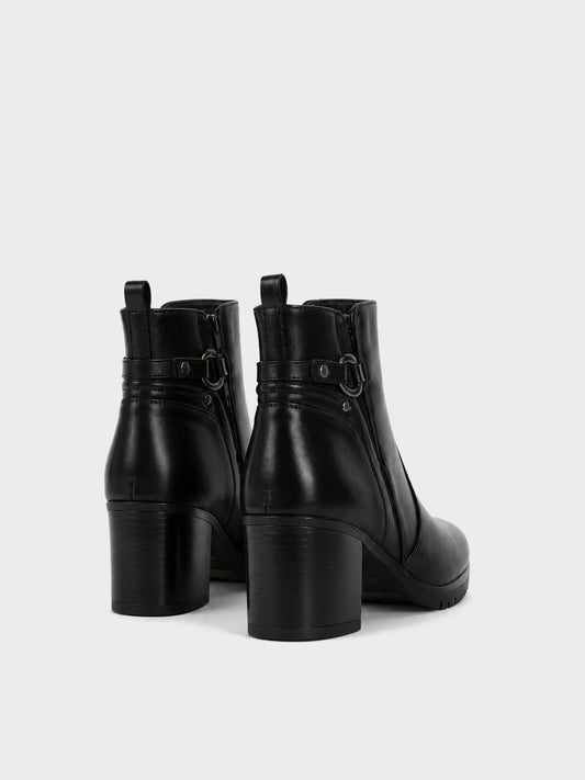 Stivaletto con Fibbia e Carrarmato - GA2621 - nero