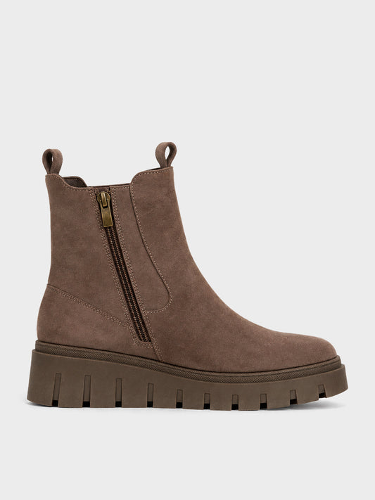 Stivaletto Flatform Carrarmato - GA2629 - kaki