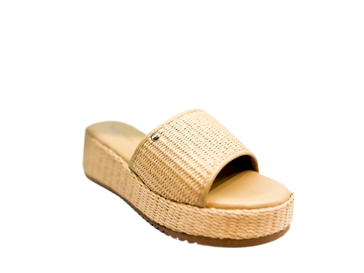 Straw High Slippers - CA2512