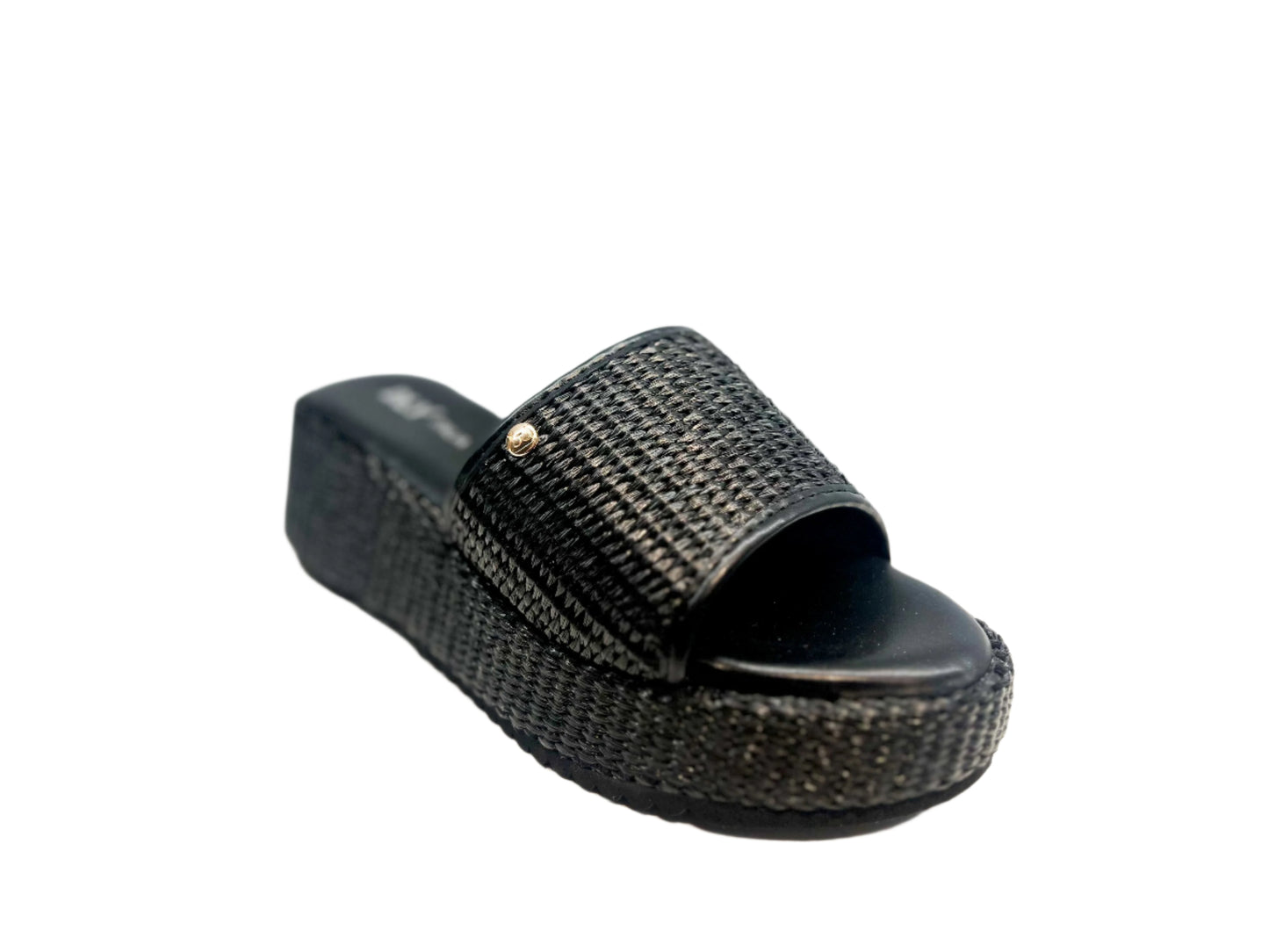 Straw High Slippers - CA2512
