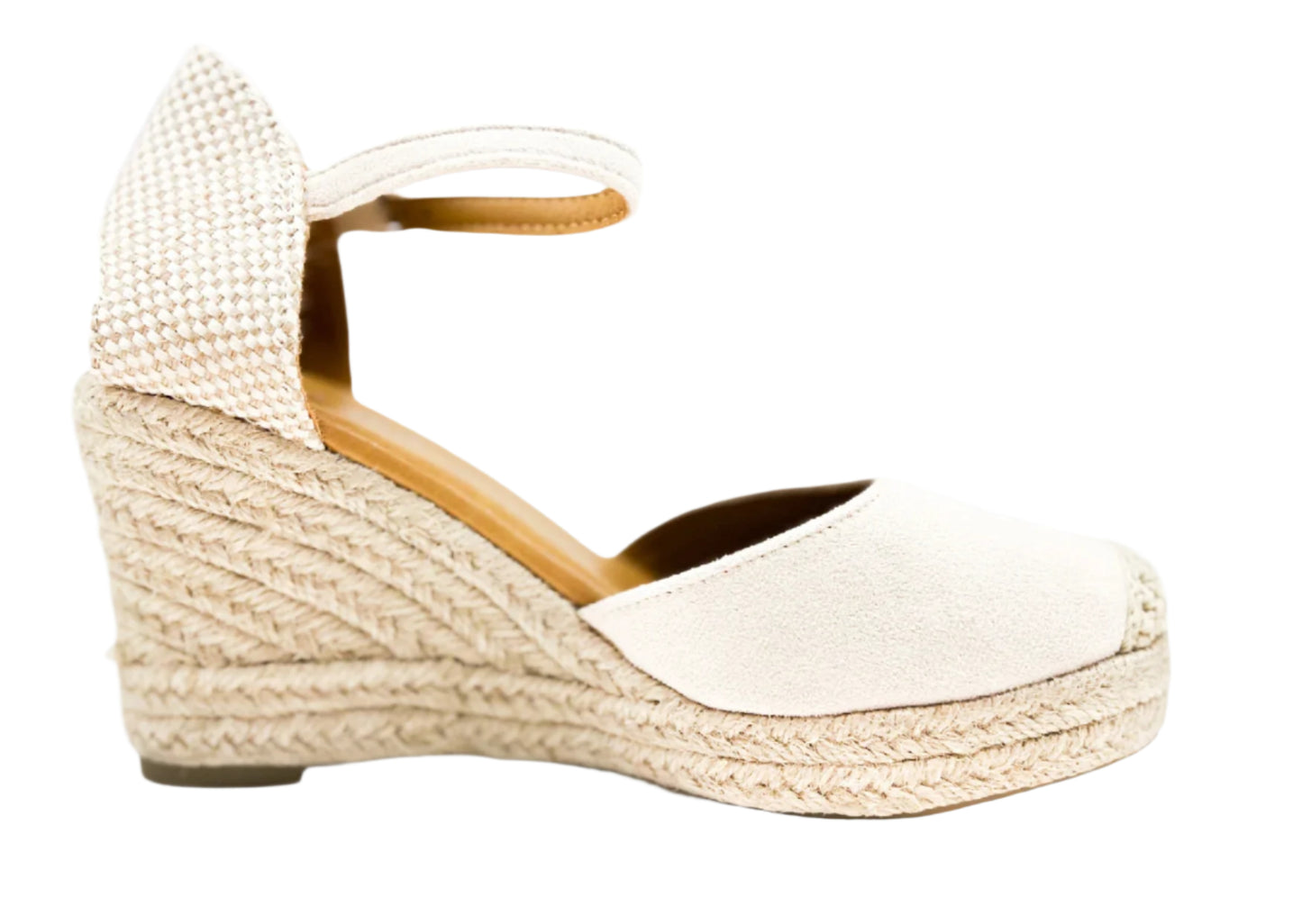Suede High Wedge Sandals - ZA2514