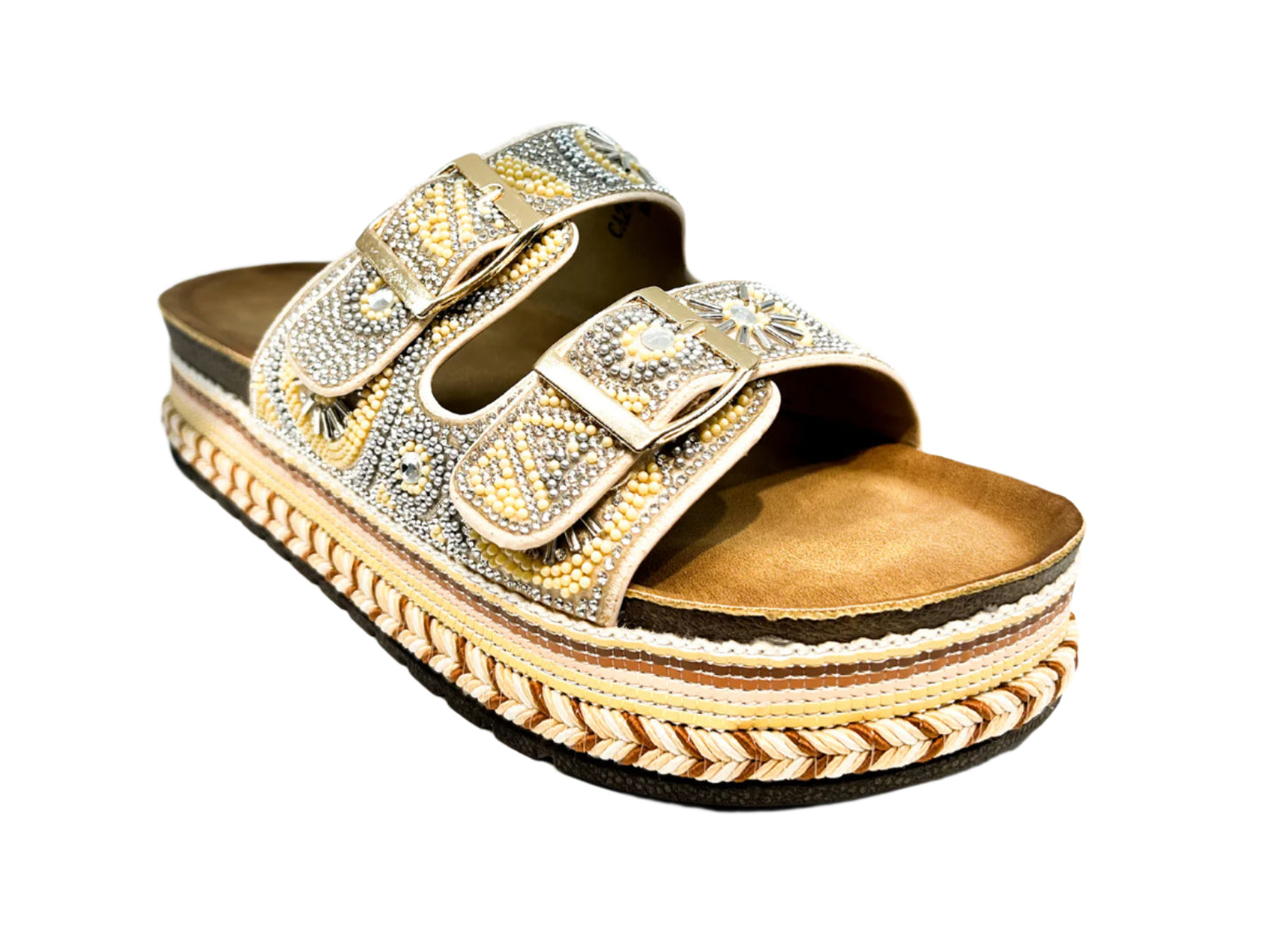 Tall Wedge Heel Slippers - CA2414