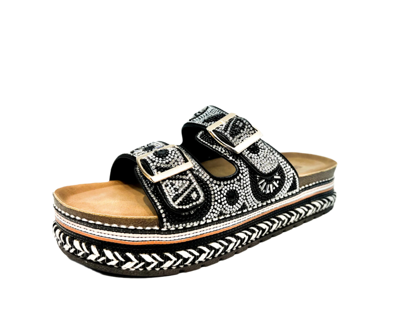 Tall Wedge Heel Slippers - CA2414