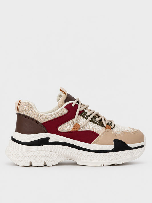Sneaker Flatform Chunky - KA2622 - multicolore (vista laterale)