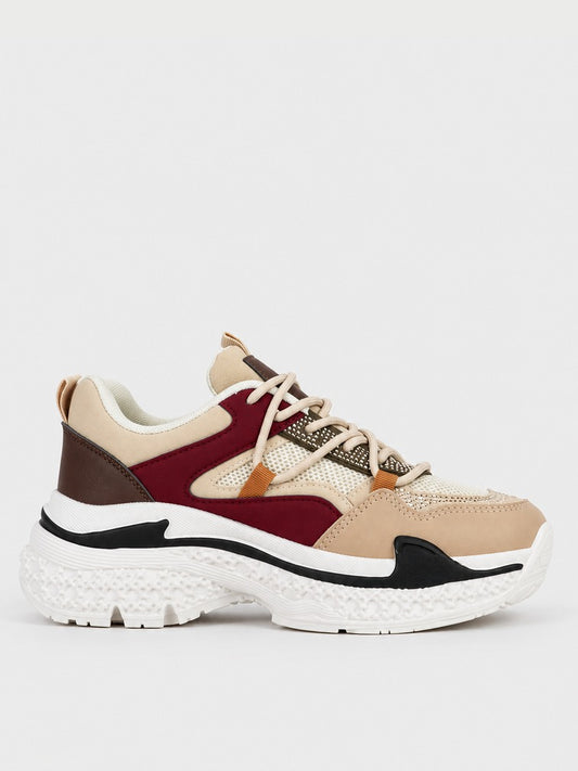 Sneaker Flatform Chunky - KA2622 - multicolore