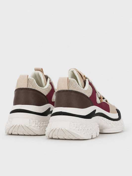 Sneaker Flatform Chunky - KA2622 - multicolore