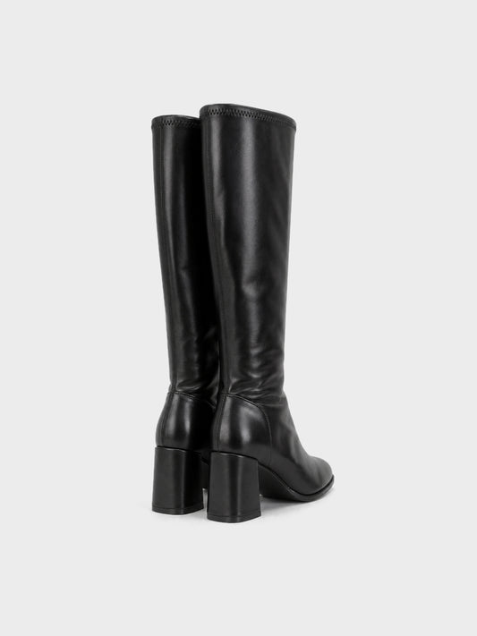 Stivale Alto Elasticizzato - LA2605 - nero