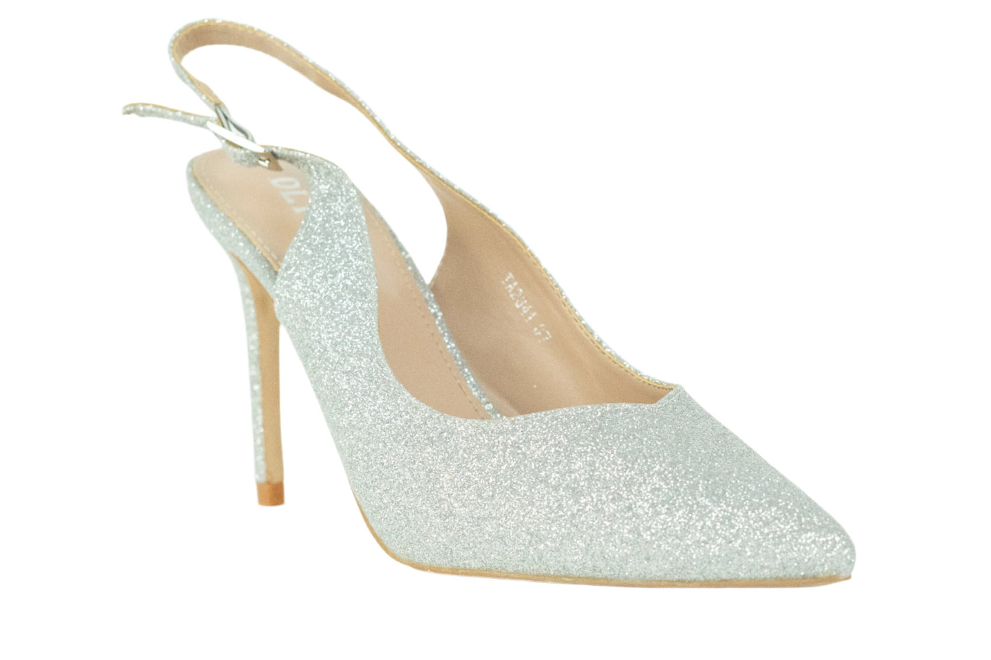 Heel Sandals with Glitter - TA2341
