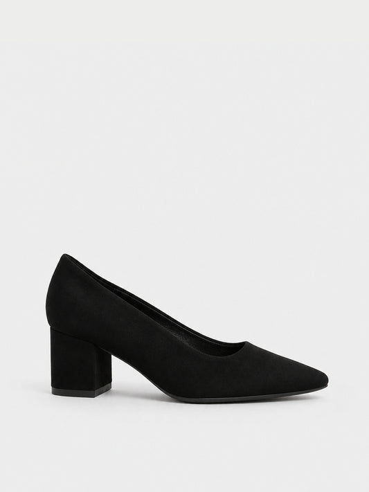 Décolleté Tacco Largo - TA2631 - nero
