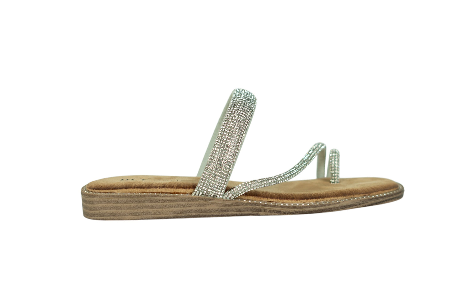 Slippers with Silver Glitter- CA2511