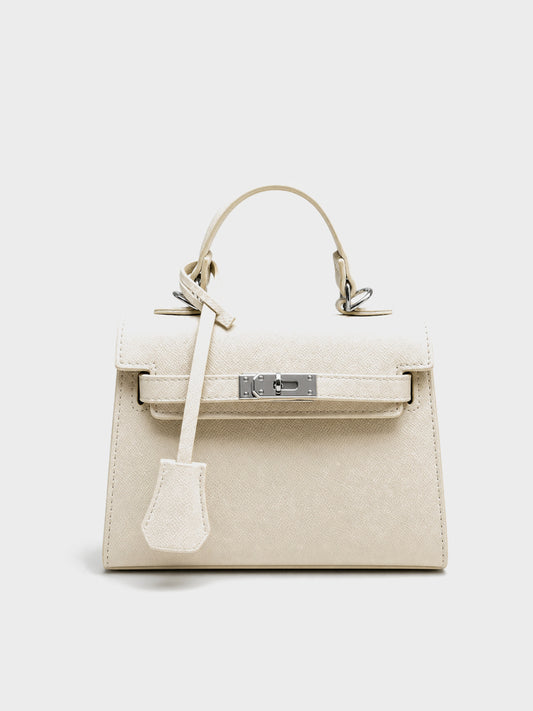 Borsetta a Mano - PA2508 — borsa donna in ecopelle nei colori argento, azzurro, beige