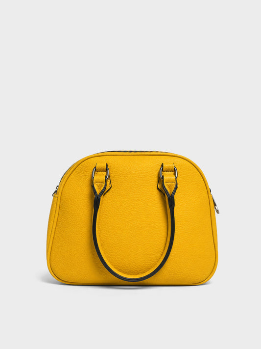 Mini Borsa - HJ1028 — borsa donna in ecopelle nei colori arancione, argento, azzurro