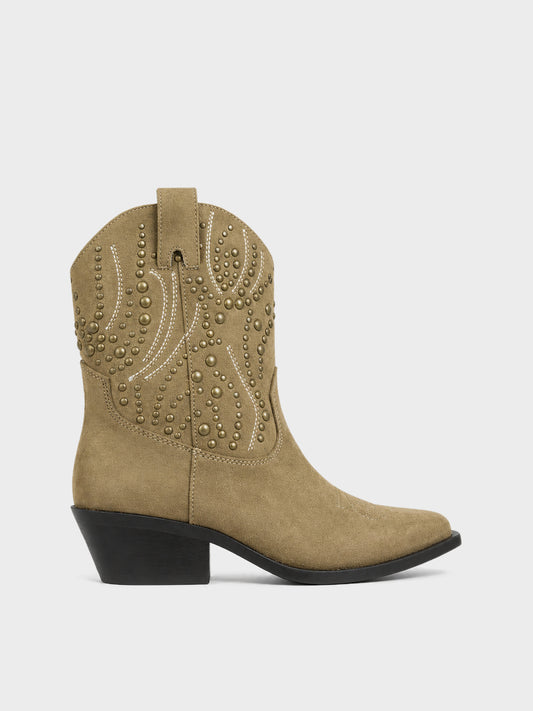 Stivaletti Texani Camoscio - GA2506