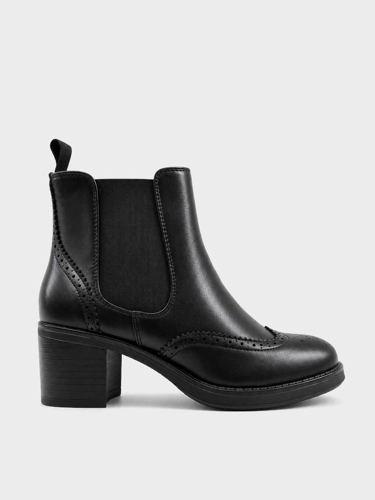 Stivaletto slip-on a tacco - GA24017