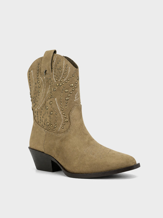 Stivaletti Texani Camoscio - GA2506