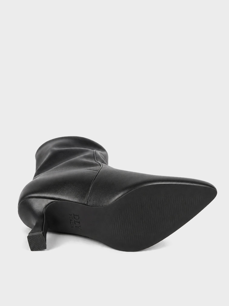 Stivale Nero con Tacco a Spillo - GA2410