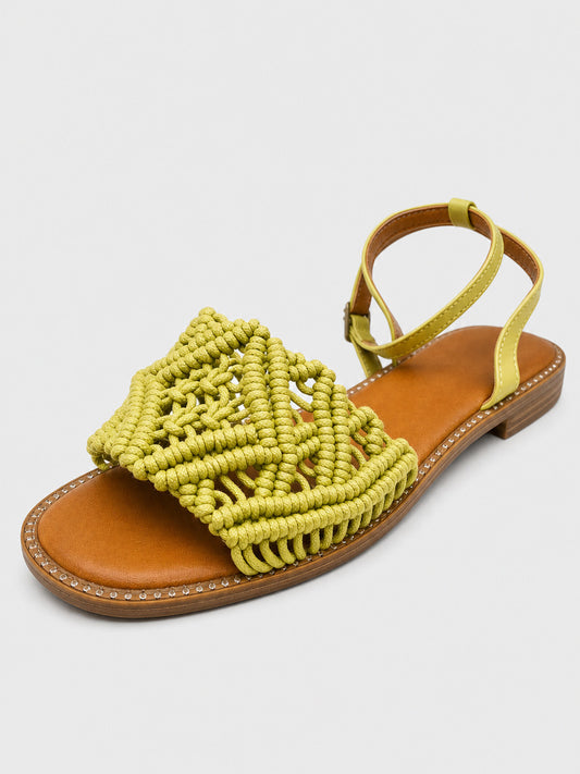Sandali con Corde Intrecciate - SA2404