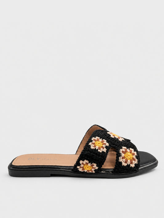 Ciabatte con fiori - CA2510
