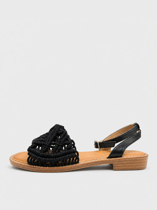 Sandali con Corde Intrecciate - SA2404