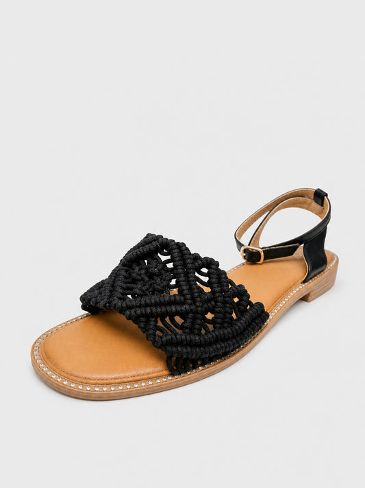 Sandali con Corde Intrecciate - SA2404