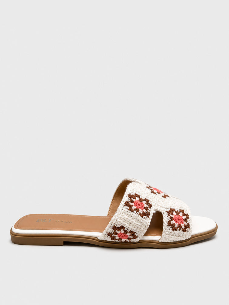 Ciabatte con fiori - CA2510