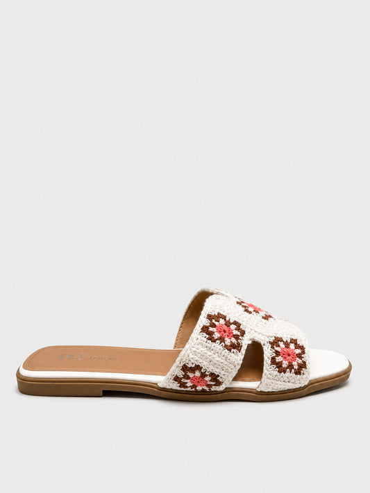 Ciabatte con fiori - CA2510