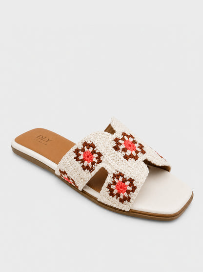 Ciabatte con fiori - CA2510