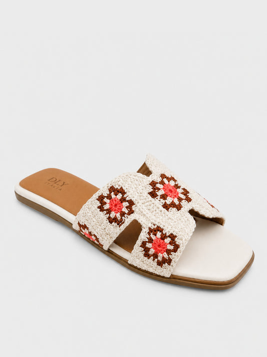 Ciabatte con fiori - CA2510
