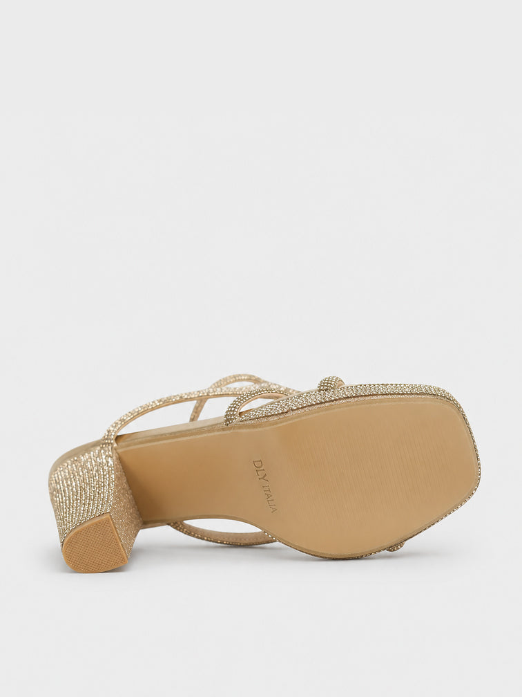 Sandali col Tacco Alto, Tacco 10 cm - TA2520
