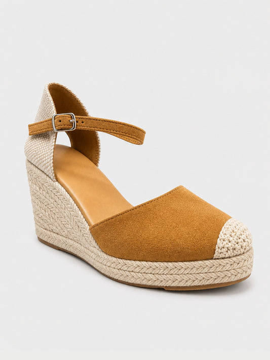 Sandali a Camoscio Zeppa - ZA2514