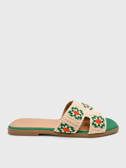 Ciabatte con fiori - CA2510