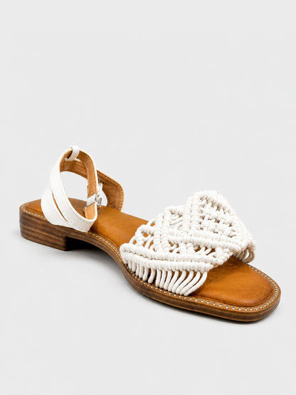 Sandali con Corde Intrecciate - SA2404