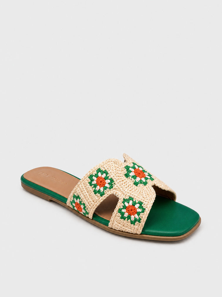 Ciabatte con fiori - CA2510