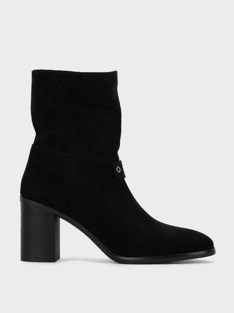 Stivaletto Cinturino con Fibbia - BL88220-3 - nero