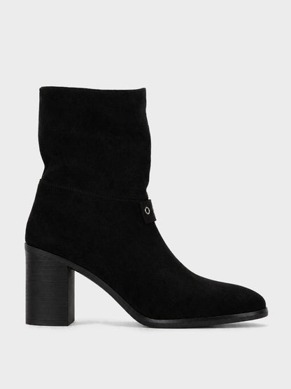 Stivaletto Cinturino con Fibbia - BL88220-3 - nero