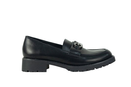 Mocassino Elegante Nero Opaco - FA2404