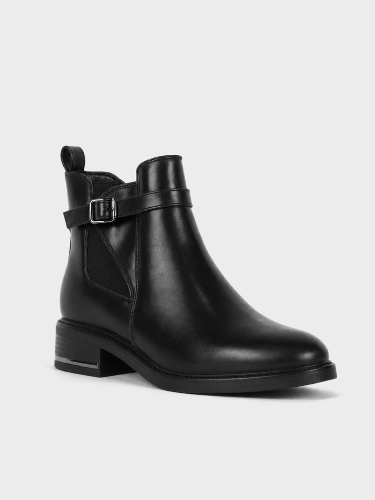 Tronchetto Chelsea con Fibbia - GA2608 - nero