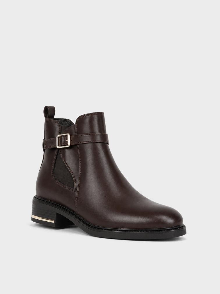 Tronchetto Chelsea con Fibbia - GA2608 - marrone