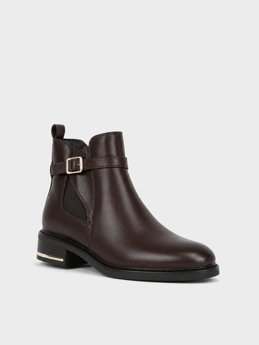 Tronchetto Chelsea con Fibbia - GA2608 - marrone