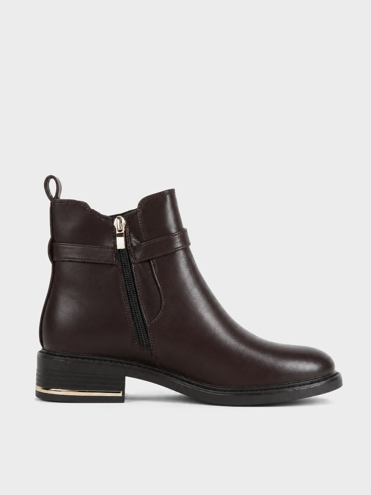 Tronchetto Chelsea con Fibbia - GA2608 - marrone