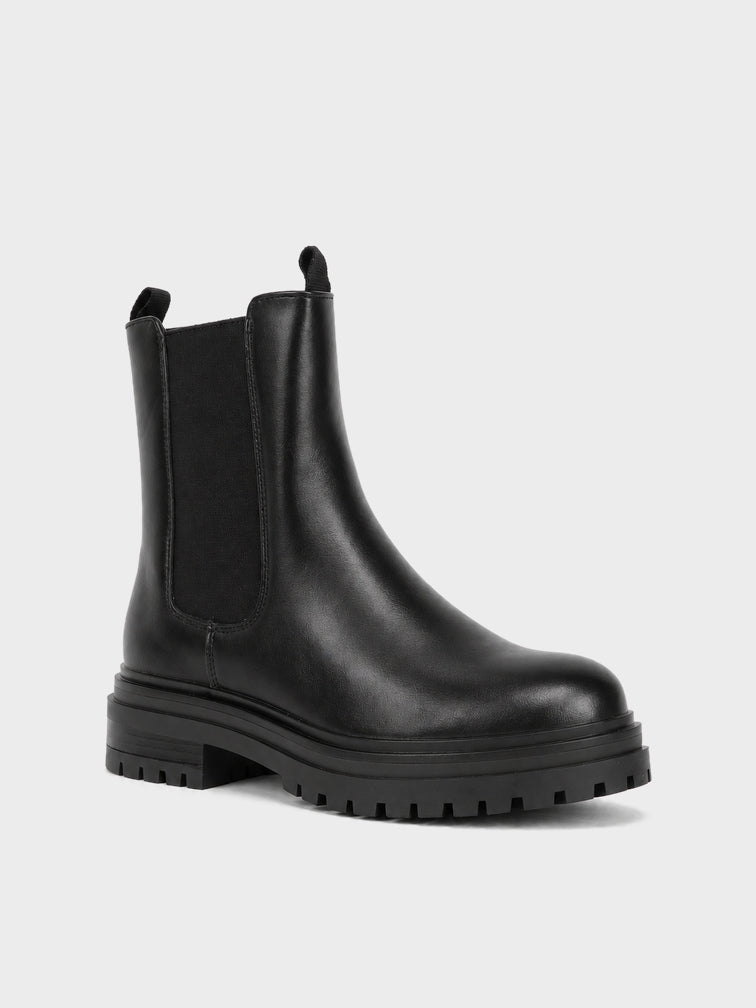 Stivaletto Chelsea Platform - GA2612 - nero