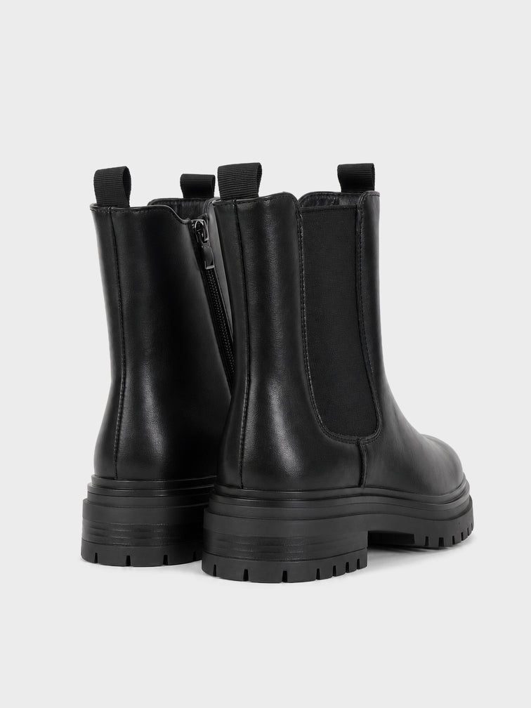 Stivaletto Chelsea Platform - GA2612 - nero