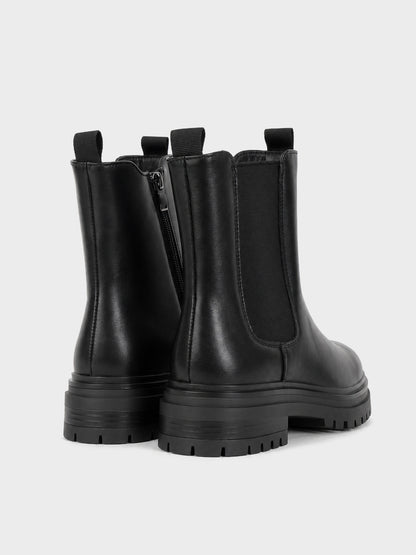 Stivaletto Chelsea Platform - GA2612 - nero