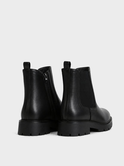 Stivaletto Chelsea Carrarmato - GA2616 - nero