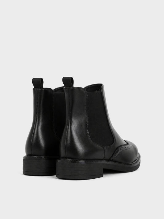 Stivaletto Chelsea Traforato - GA2617 - nero