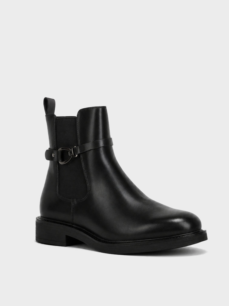 Stivaletto Chelsea con Listino - GA2619 - nero